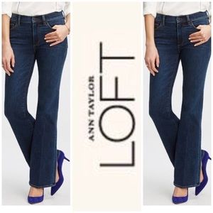 Ann Taylor Loft Modern Flare Jeans